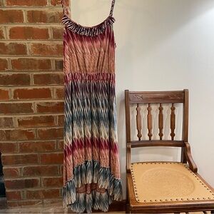 a.n.a (A New Approach) Multicolored Maxi Dress Size Medium